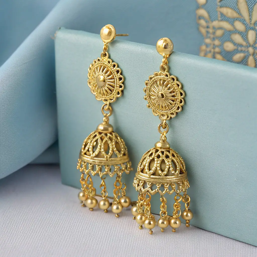 Silk Thread Earrings